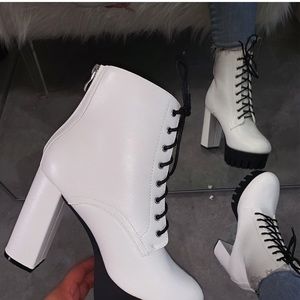White boots